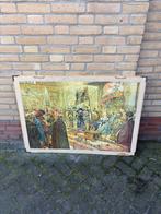 Vintage schoolplaat, Ophalen, Geschiedenis