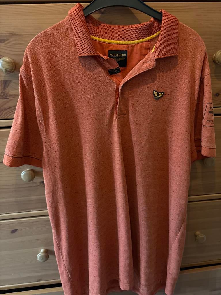 PME Legend polo shirt oranje XXL, Kleding | Heren, Polo's, Verzenden, Zo goed als nieuw, Overige maten, Oranje