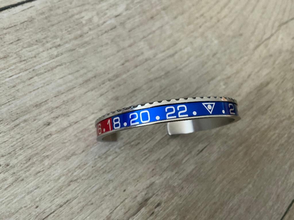Rolex Submariner Speedometer Style Heren Armband RVS Nieuw, Ophalen of Verzenden, Nieuw, Zilver, Staal