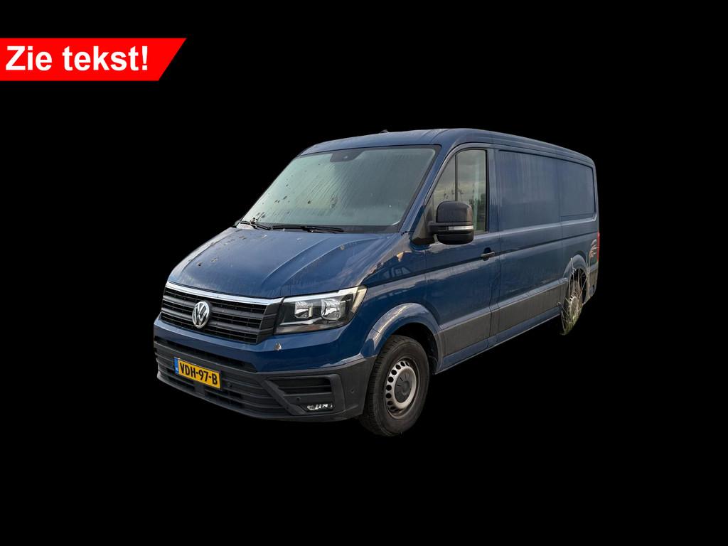 Volkswagen Crafter 35 2.0 TDI L3H3 Comfortline (bj 2019), Auto's, Bestelauto's, Stof, Gebruikt, 4 cilinders, Bedrijf