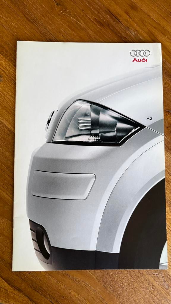 Audi A2 folder, Ophalen of Verzenden, Zo goed als nieuw, Audi