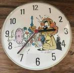 Vintage Joop Geesink Dollywood klok Loekie de Leeuw, Ophalen of Verzenden, Zo goed als nieuw, Analoog, Wandklok