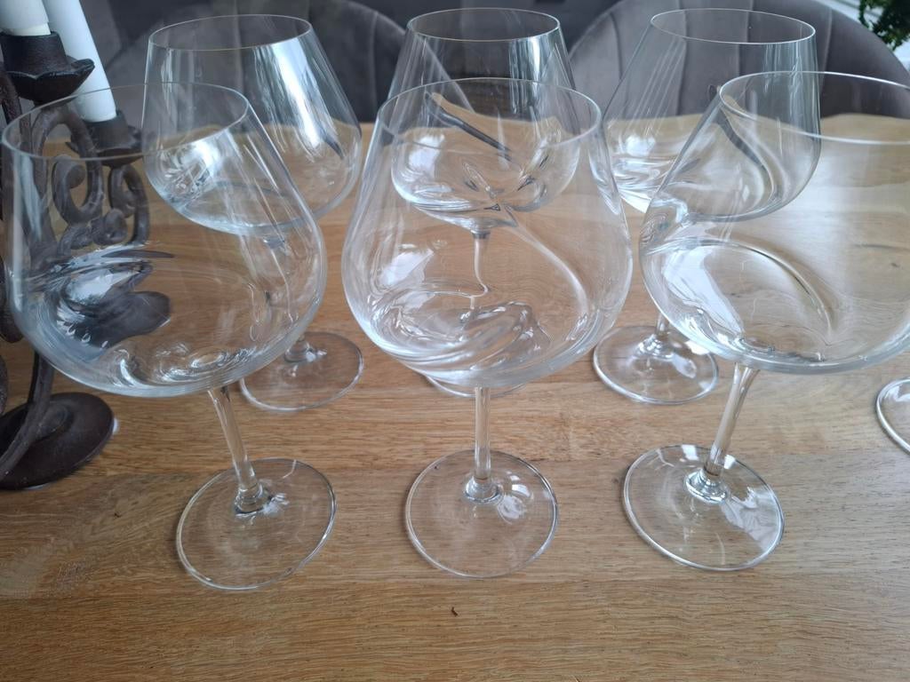 Tsjechisch

Kristallen wijn glazen., Ophalen of Verzenden, Zo goed als nieuw, Overige typen