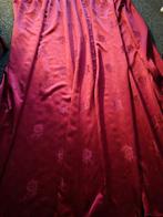 rode gordijnen, Gebruikt, 200 cm of meer, Ophalen of Verzenden, 200 cm of meer