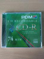 PDM CD-R 74MIN. * Geschikt Voor Audio CD Recorders * Sealed, Ophalen of Verzenden, Nieuw, Cd, Diverse merken