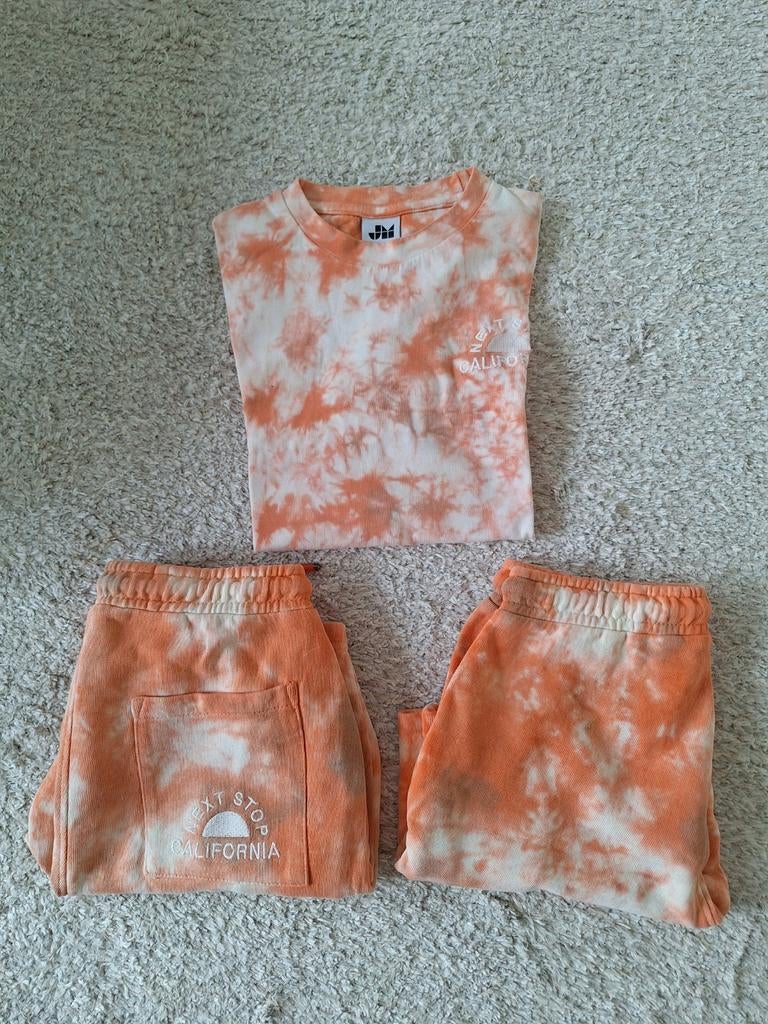 Shirt korte broeken jongen Jill en Mitch maat 140-146, Ophalen of Verzenden, Zo goed als nieuw, Shoeby, Jongen