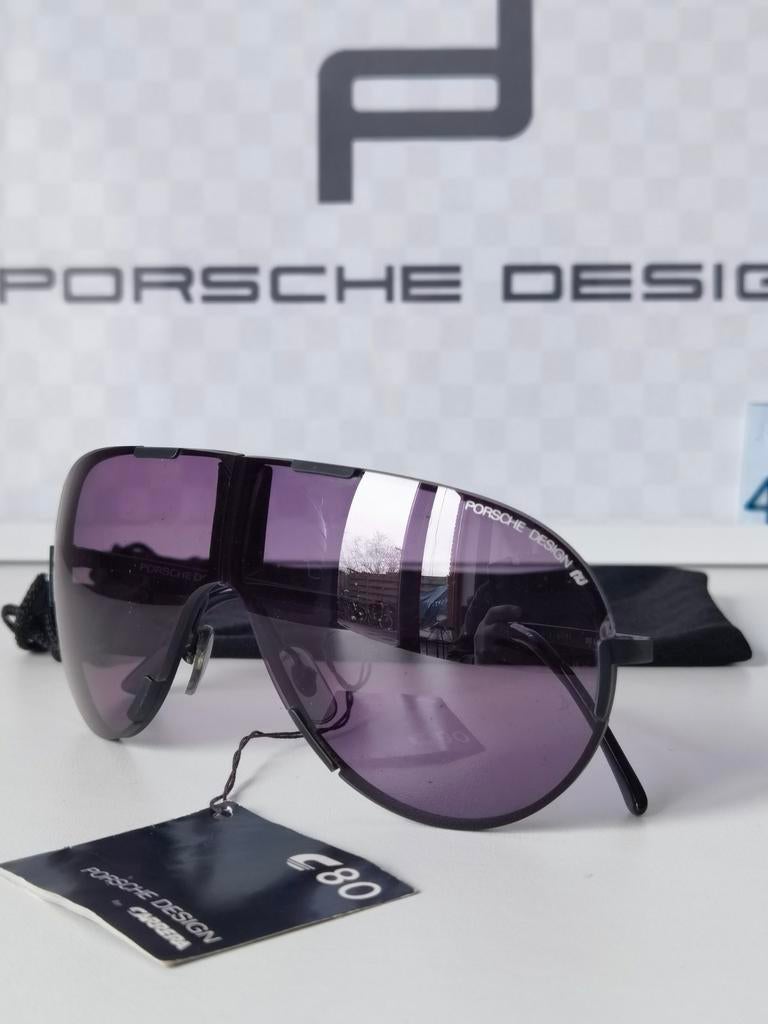 Origineel porsche design vintage inklapbaar zonnebril by car, Ophalen of Verzenden, Zo goed als nieuw, Zonnebril, Carrera