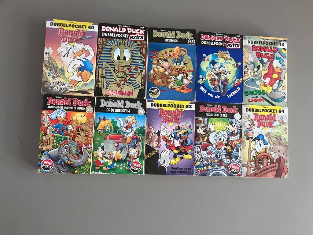 Donald Duck Pockets en Dubbelpockets - Grote Collectie, Meerdere stripboeken, Ophalen, Gelezen