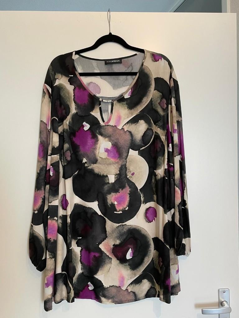 Tuniek Doris Streich maat 54, Kleding | Dames, Grote Maten, Ophalen, Overige kleuren, Zo goed als nieuw, Blouse of Tuniek