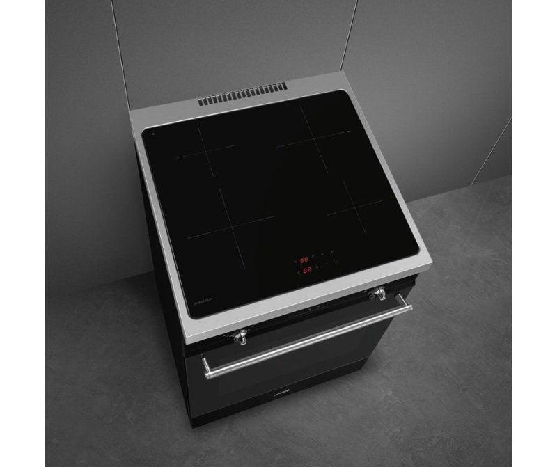 SMEG inductiefornuis C6IMBLT2 - 60 cm - Zwart, Witgoed en Apparatuur, Fornuizen, SMEG Nederland BV, 60 cm of meer, Nieuw, Energieklasse A of zuiniger