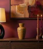 Vintage Scheurich vaas (HKliving stijl), Overige kleuren, Aardewerk of Porselein, Ophalen of Verzenden, Zo goed als nieuw