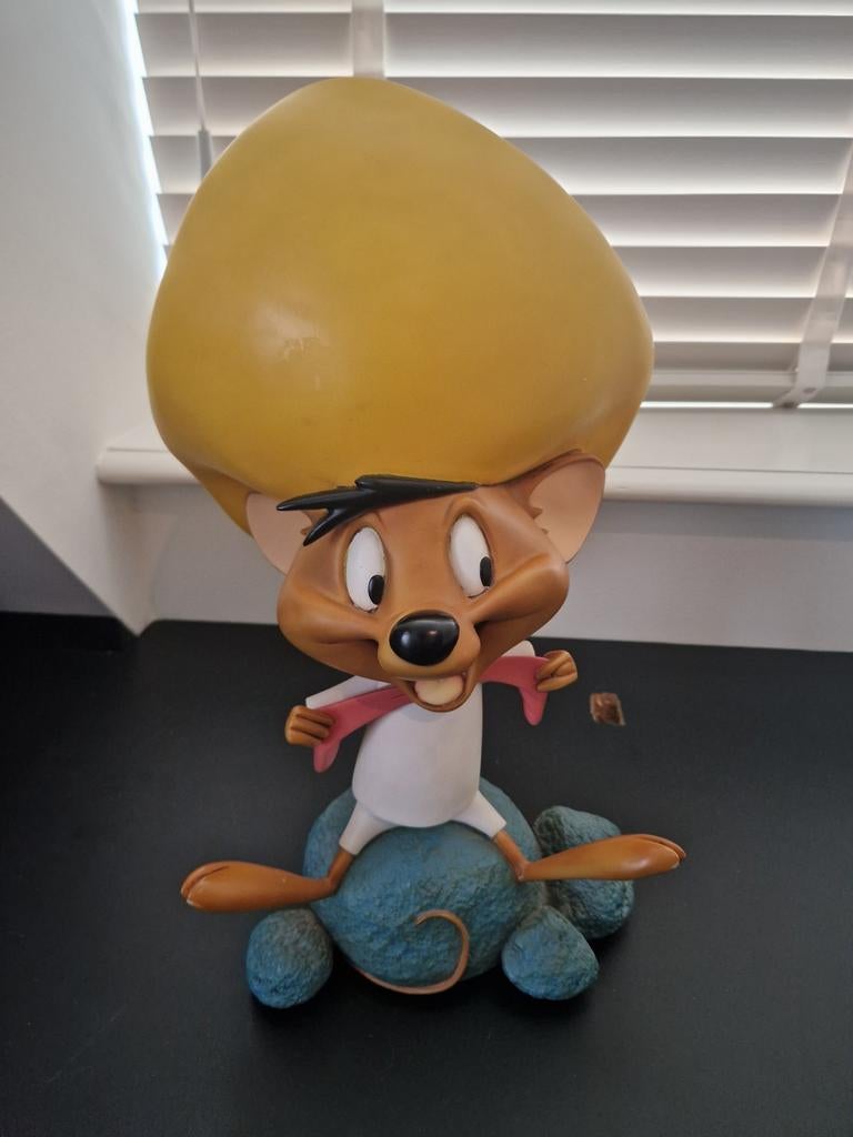 Zeldzaam vintage Speedy Gonzales beeldje - Peter Mook (2000), Verzamelen, Ophalen of Verzenden
