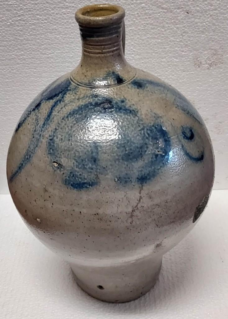 Brocante kruiken Westerwald kruiken 3 worp  19e eeuw, Ophalen of Verzenden