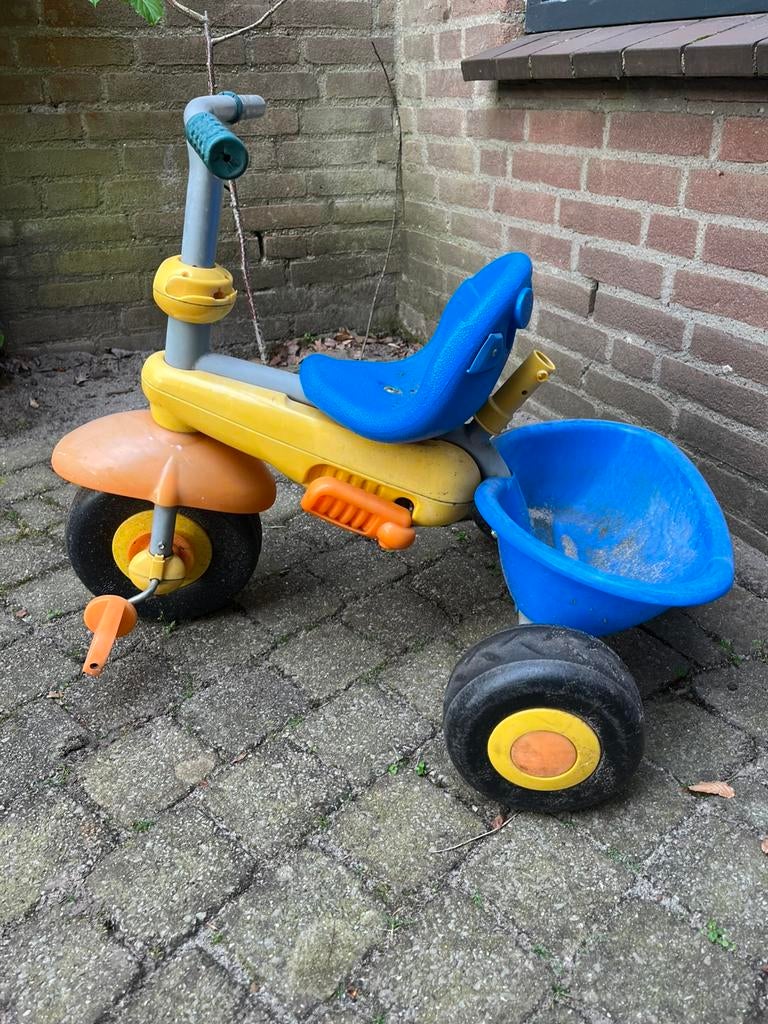 Driewieler, Ophalen, Gebruikt, Duwstang