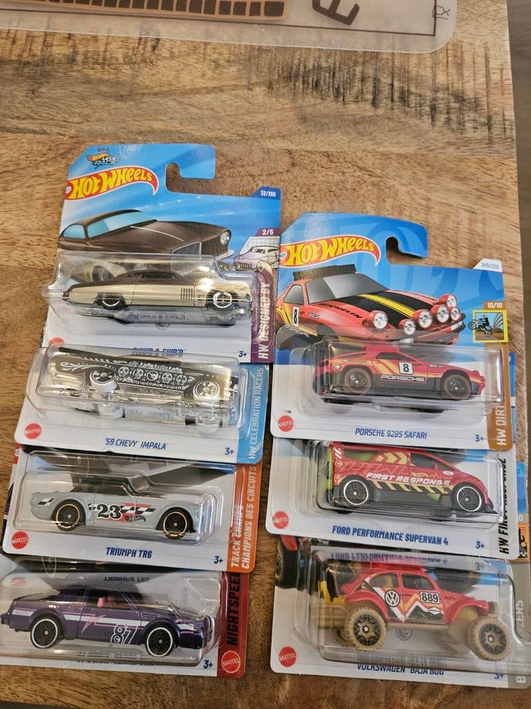 13 Hotwheels Treasure Hunt modellen uit verzameling nieuw, Hobby en Vrije tijd, Modelauto's | Overige schalen, Ophalen of Verzenden