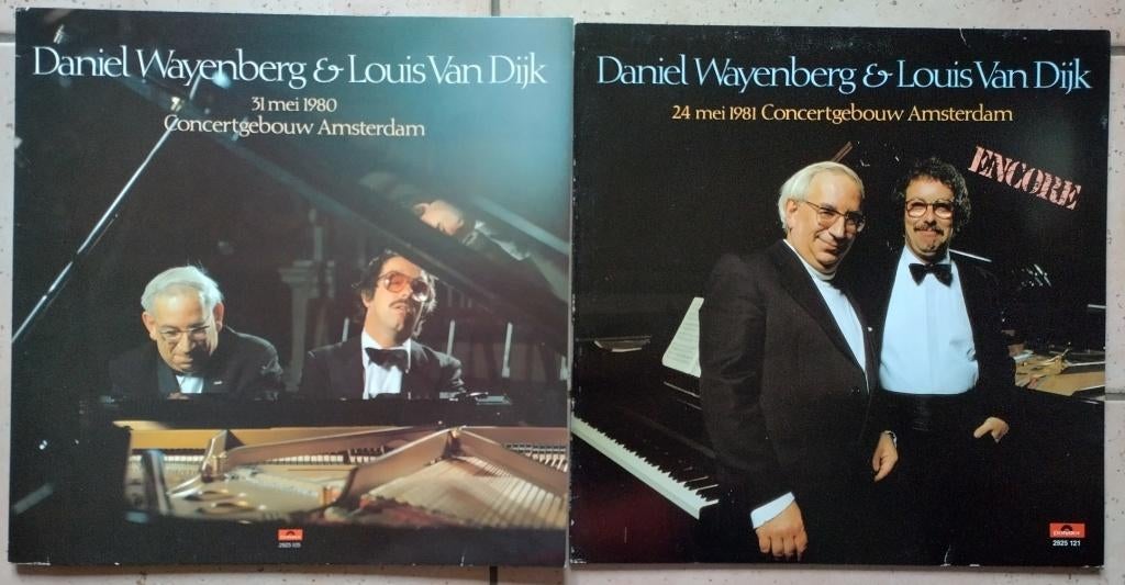 2 LP's Daniel Wayenberg & Louis Van Dijk, Cd's en Dvd's, Vinyl | Jazz en Blues, 1980 tot heden, Originele persing, Ophalen of Verzenden