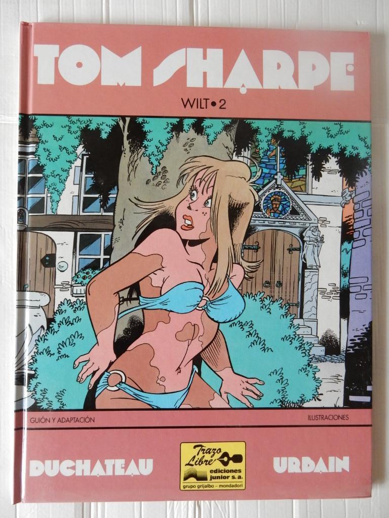 Spaanstalige stripboeken van Tom Sharpe, Wilt 1 & 2, Boeken, Meerdere stripboeken, Ophalen of Verzenden, Zo goed als nieuw
