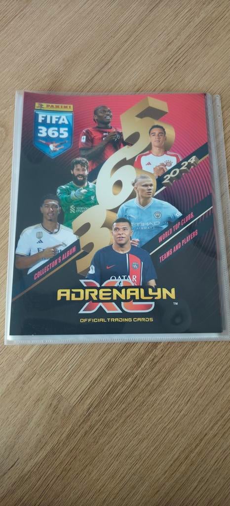 Panini Fifa 365 Compleet vol album Adrenalyn XL 2024, Ophalen of Verzenden, Zo goed als nieuw, Buitenlandse clubs, Poster, Plaatje of Sticker