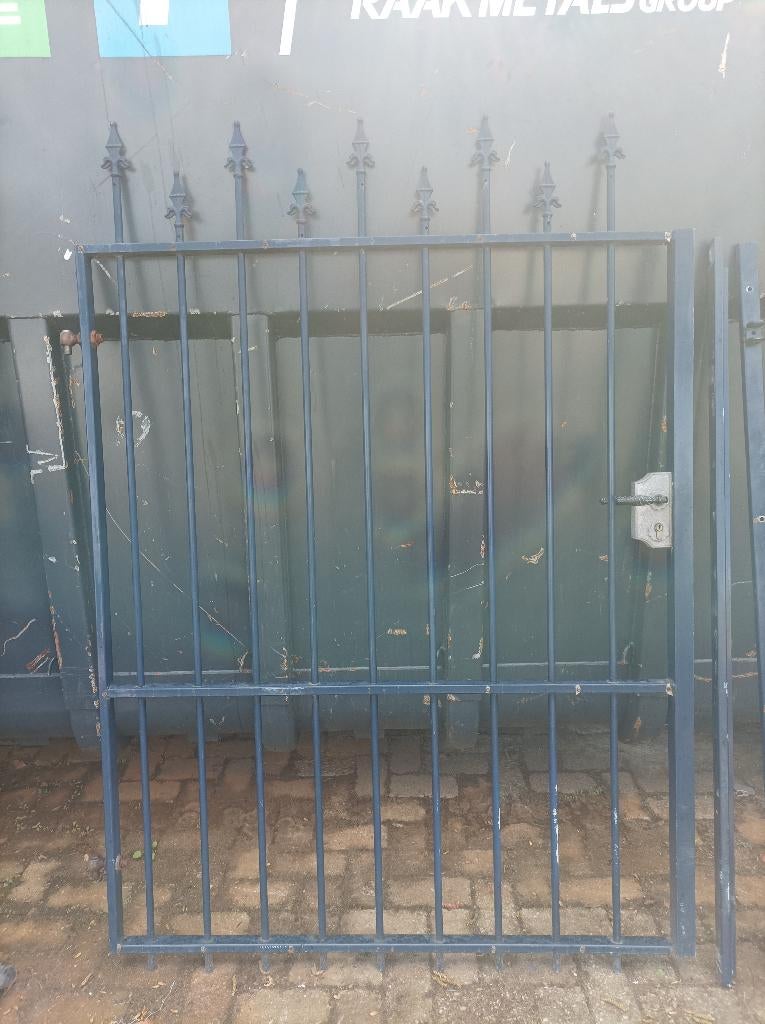 ijzeren poort, Tuin en Terras, Ophalen, Gebruikt, IJzer, Sierhekwerk
