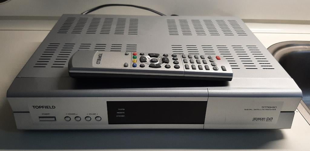 Topfield Digital Satellite Receiver, Ophalen, Minder dan 60 watt, Overige merken