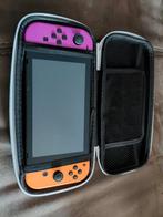 Nintendo Switch met 4 spellen en accessoires, Ophalen, Online, Zo goed als nieuw, 3 spelers of meer