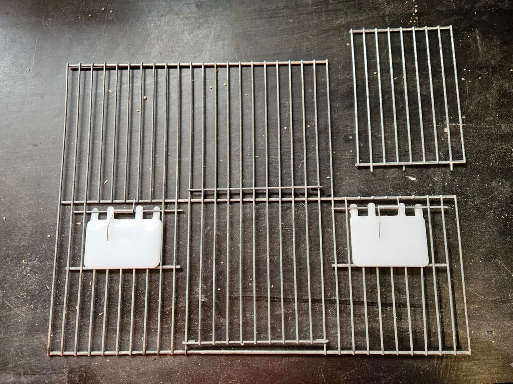 7st GEHU frontjes 30x40cm, Dieren en Toebehoren, Vogels | Hokken en Kooien, Ophalen of Verzenden, Zo goed als nieuw, Metaal, Vogelkooi