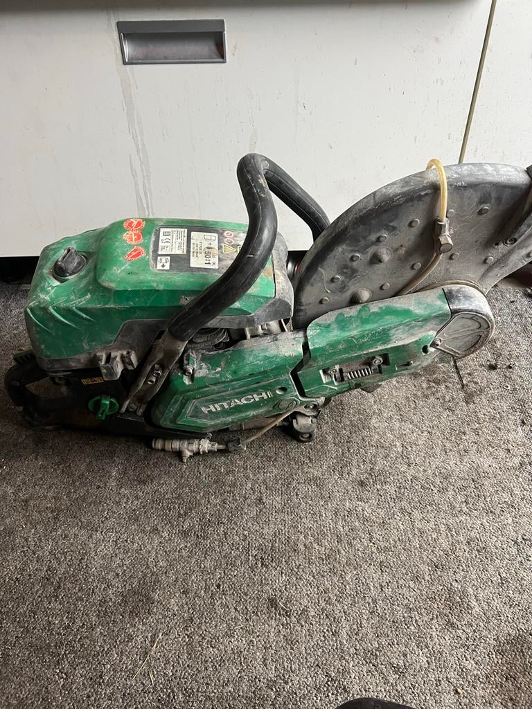 Hitachi bandenzaag - doorslijper, Gebruikt, 70 mm of meer, Overige typen, Ophalen of Verzenden