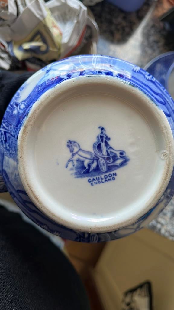 cauldon england porcelain set, Ophalen