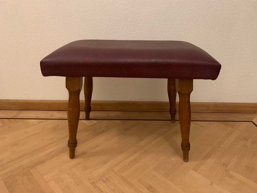 Voetenbankje, Huis en Inrichting, Minder dan 50 cm, Gebruikt, Minder dan 50 cm, Ophalen of Verzenden