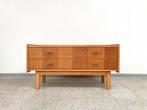 Vintage mid-century dressoir/tv kast/ladekast 1960's, Huis en Inrichting, Kasten | Dressoirs, Ophalen, Gebruikt, 100 tot 150 cm