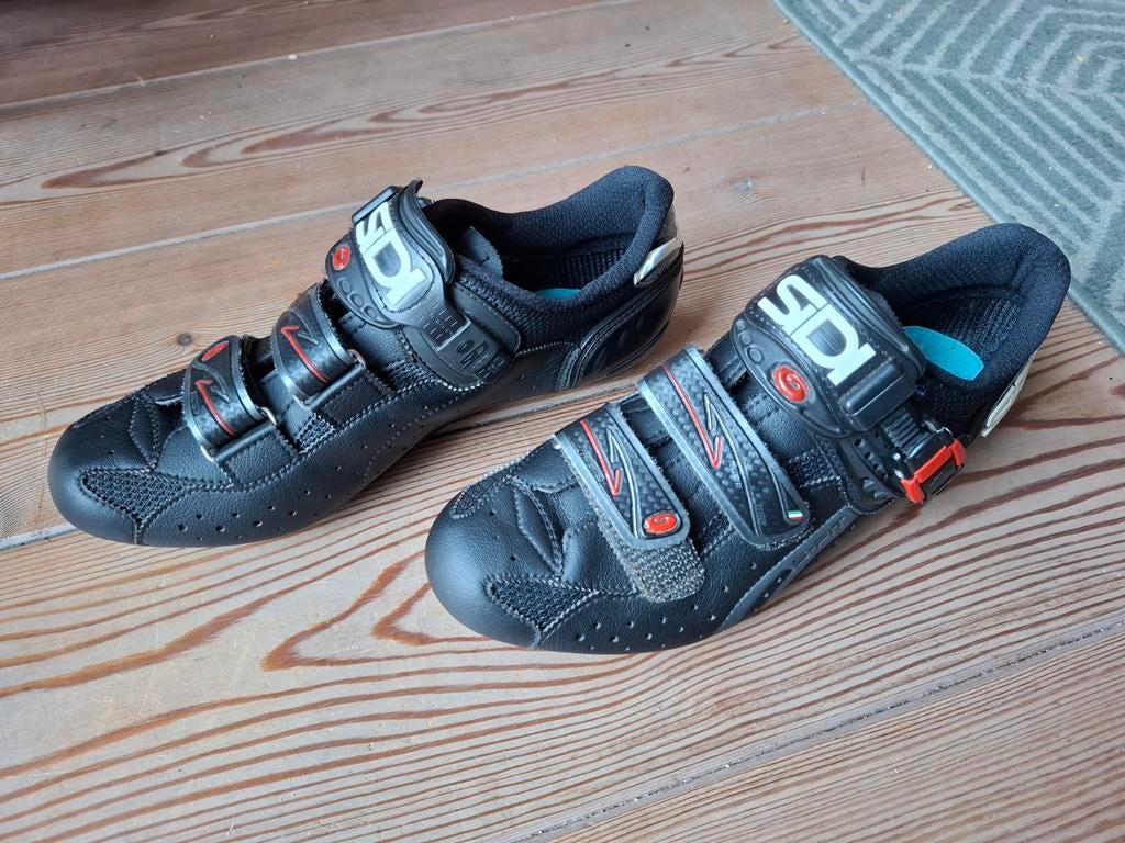 Sidi 5fit race carbon fietsschoenen Spd SL maat 42 / 43 Look, Ophalen of Verzenden, Zo goed als nieuw, Schoenen