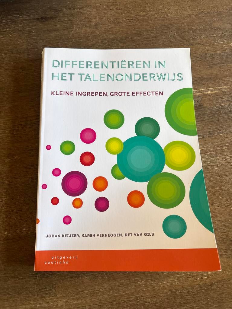 Differentieren in het talenonderwijs, Boeken, Studieboeken en Cursussen, Ophalen of Verzenden, Alpha, Nieuw, HBO