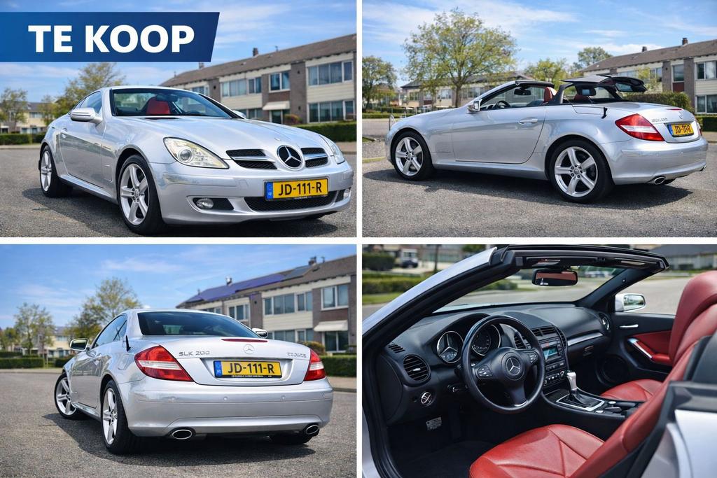 Mercedes-Benz SLK 200 kompresor in zilver metallic, Auto diversen, Handleidingen en Instructieboekjes, Ophalen of Verzenden
