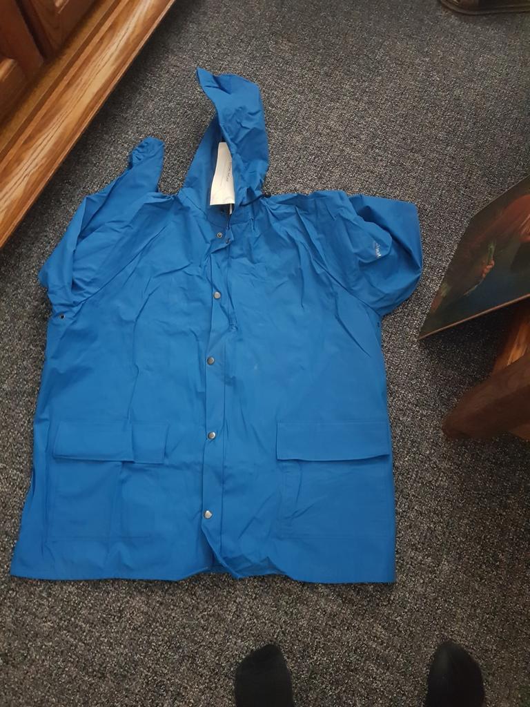 regenpak maat L, Ophalen