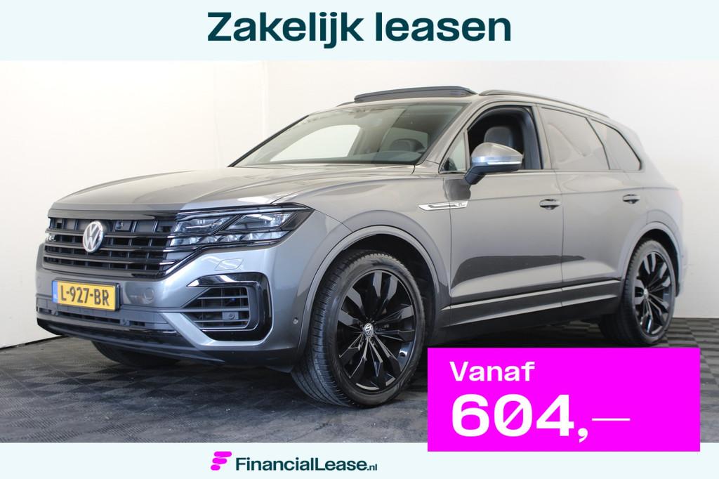 Volkswagen Touareg 3.0 TDI R-Line |Pano|Trekhaak|Achterbank, Automaat, 15 km/l, Gebruikt, 241 €/maand