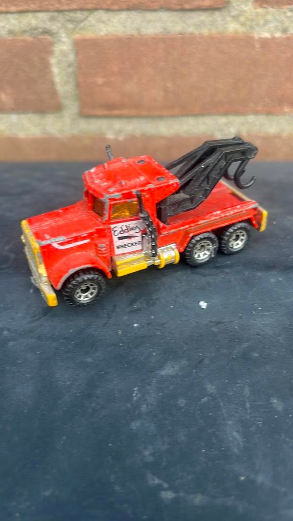VINTIGE MATCHBOX SF 61 PETERBILT WRECK TRUCK, Ophalen of Verzenden, Gebruikt