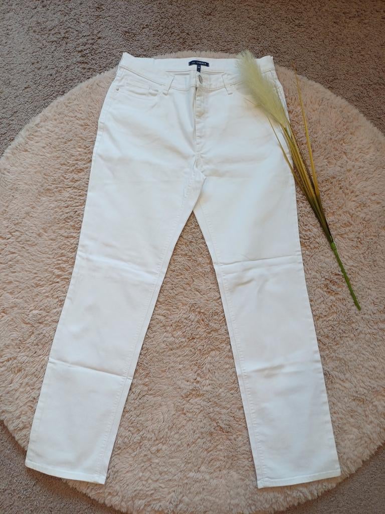 Atelier Gardeur witte broek maat 44 – Zo goed als nieuw!, Kleding | Dames, Wit, Maat 42/44 (L), Zo goed als nieuw, Lang