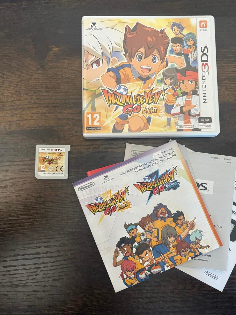 Inazuma Eleven Go Light Nintendo 3DS, Gebruikt, 1 speler, Ophalen of Verzenden, Sport