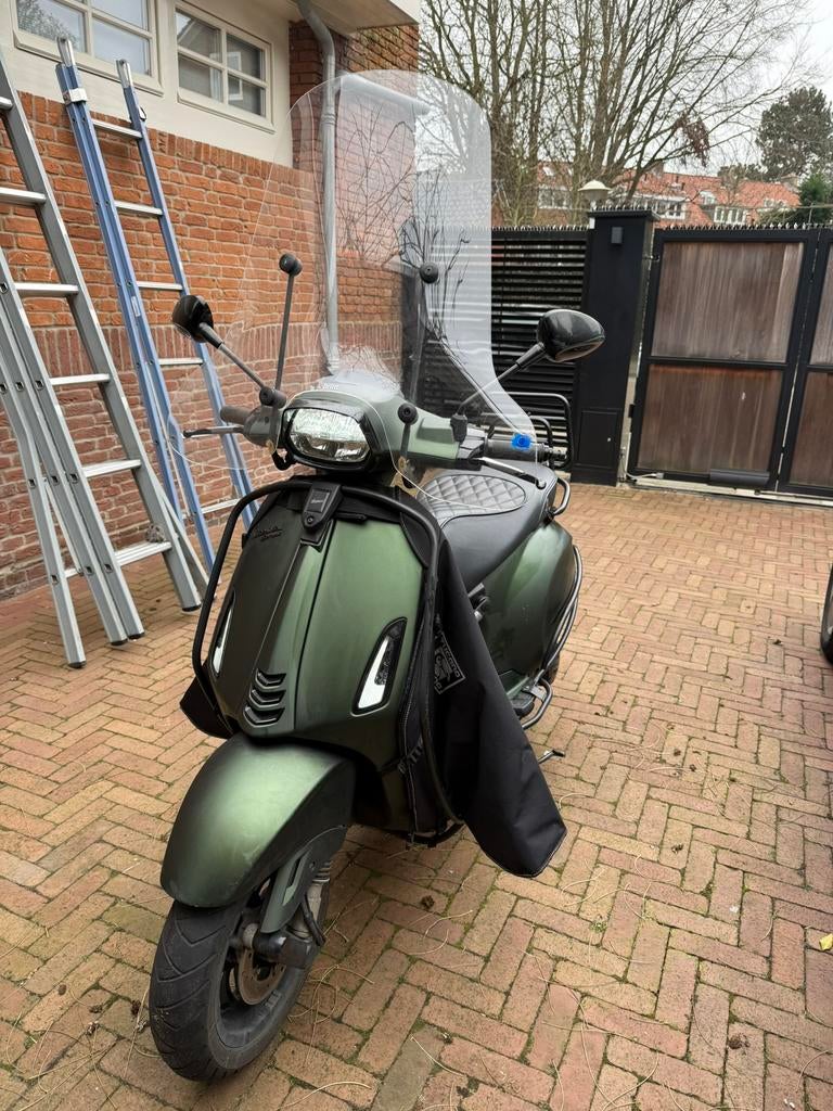 Vespa Sprint E5 Cobra Green, Ophalen, Maximaal 45 km/u, Vespa S, Zo goed als nieuw