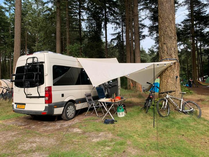 Zelfvoorzienende VW Crafter Camper, Caravans en Kamperen, Campers, Particulier, tot en met 2, Buscamper of Camperbus, Volkswagen