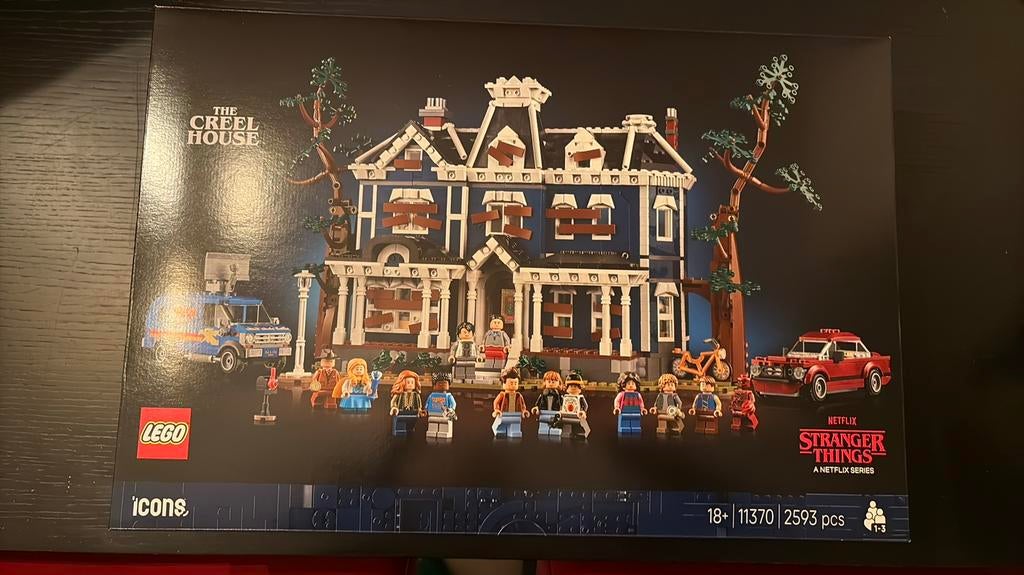 Lego Stranger things Creel House 11370 nieuw, Ophalen of Verzenden, Nieuw, Complete set, Lego