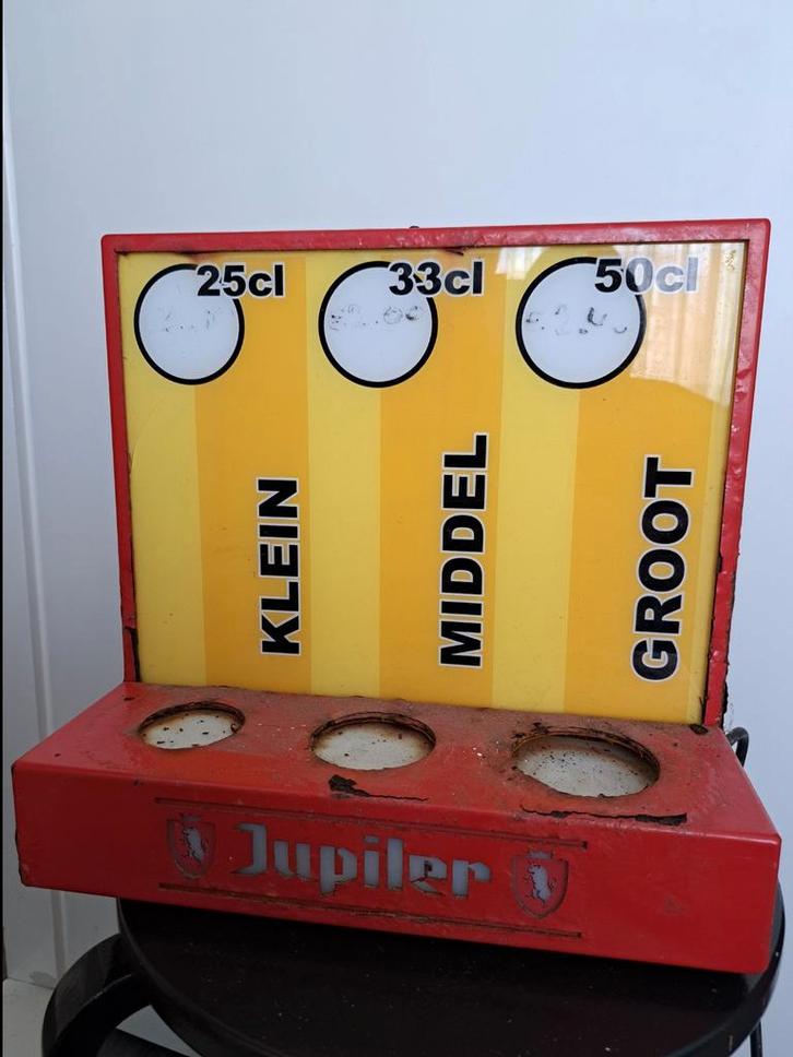 Jupiler lichtbak, Verzamelen, Merken en Reclamevoorwerpen, Gebruikt, Lichtbak of (neon) lamp, Ophalen of Verzenden