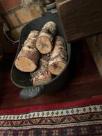 Open haard hout bak antiek, Tuin en Terras, Haardhout, Minder dan 3 m³, Ophalen