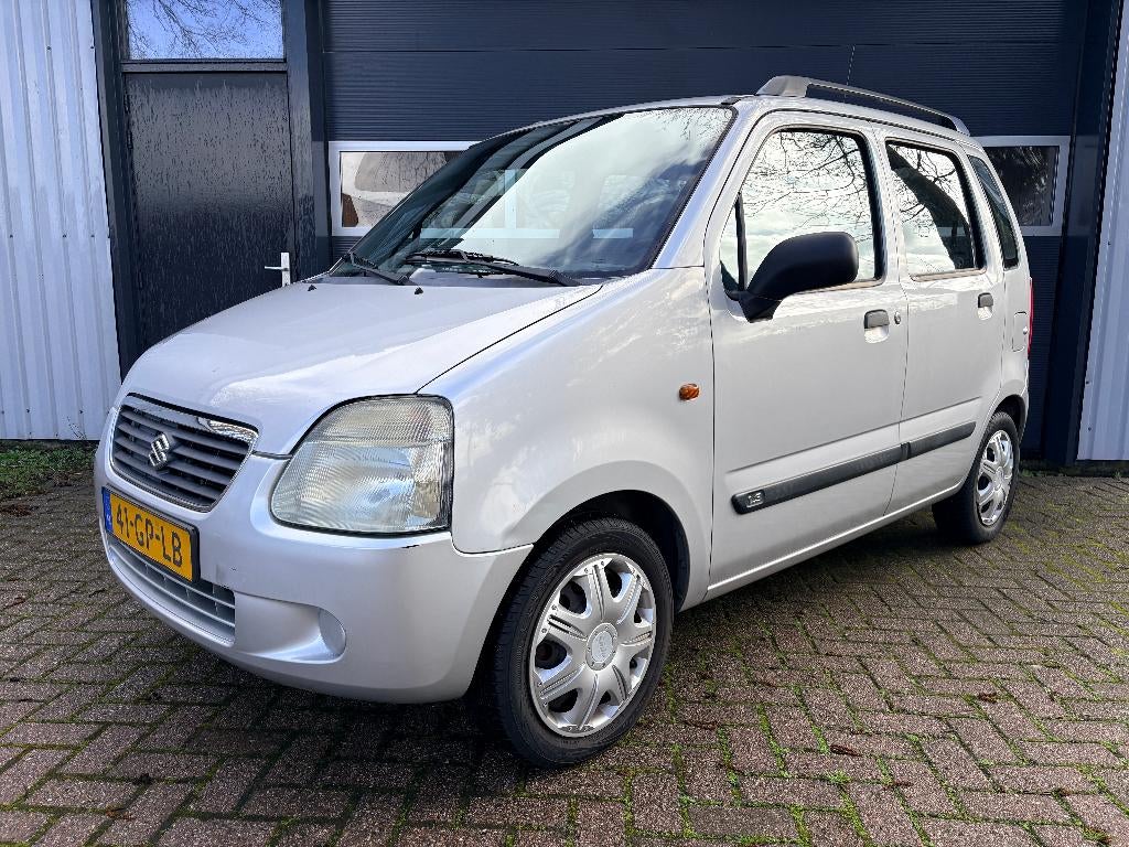 Suzuki Wagon R+ 1.3 Automaat - Airco - APK 02-2027, Auto's, Suzuki, Stof, 4 cilinders, Origineel Nederlands, Bedrijf