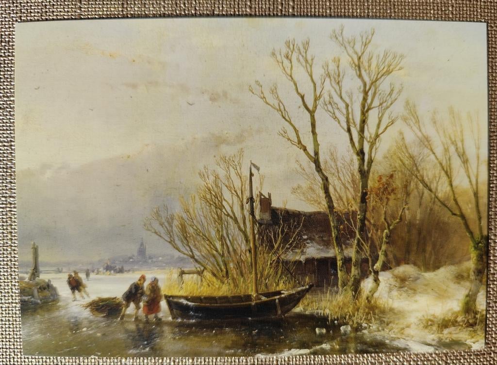 3 soorten ongelopen ansichtkaarten Winterlandschappen, Ophalen of Verzenden, 1980 tot heden