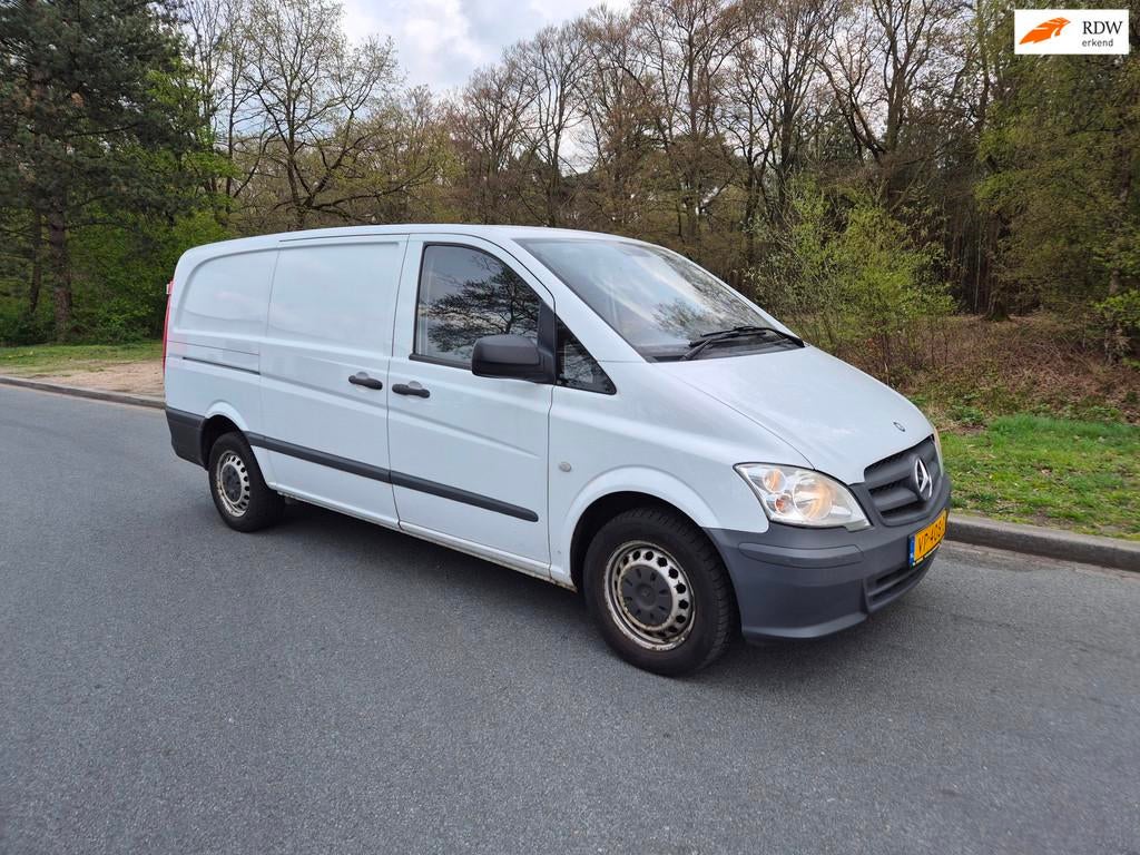 Mercedes-Benz Vito 116 CDI 320 LANG AIRCO AUTOPILOT APK 2011, Auto's, 13 km/l, Euro 5, Achterwielaandrijving, Gebruikt