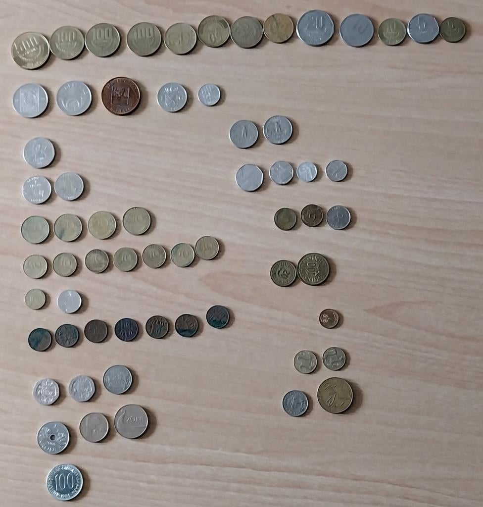 Munten uit verschillende landen, Ophalen of Verzenden, Buitenland, Munten