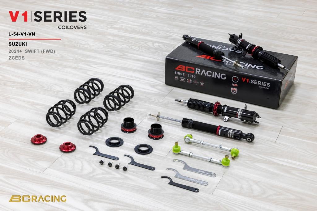 BC Racing schroefset verlaging - Suzuki Swift 24+, Ophalen of Verzenden