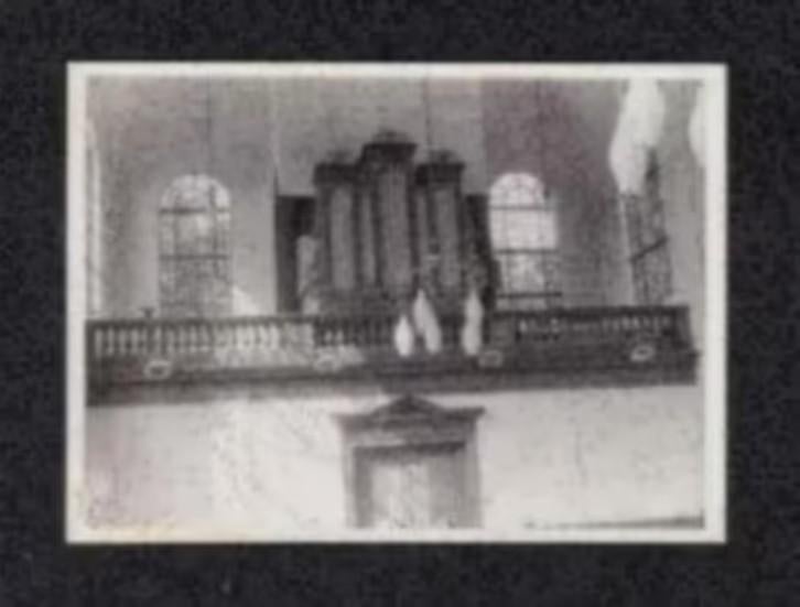 Foto Maarsbergen Kerk Interieur Orgel., Verzamelen, Foto, Ophalen of Verzenden, Zo goed als nieuw, 1940 tot 1960