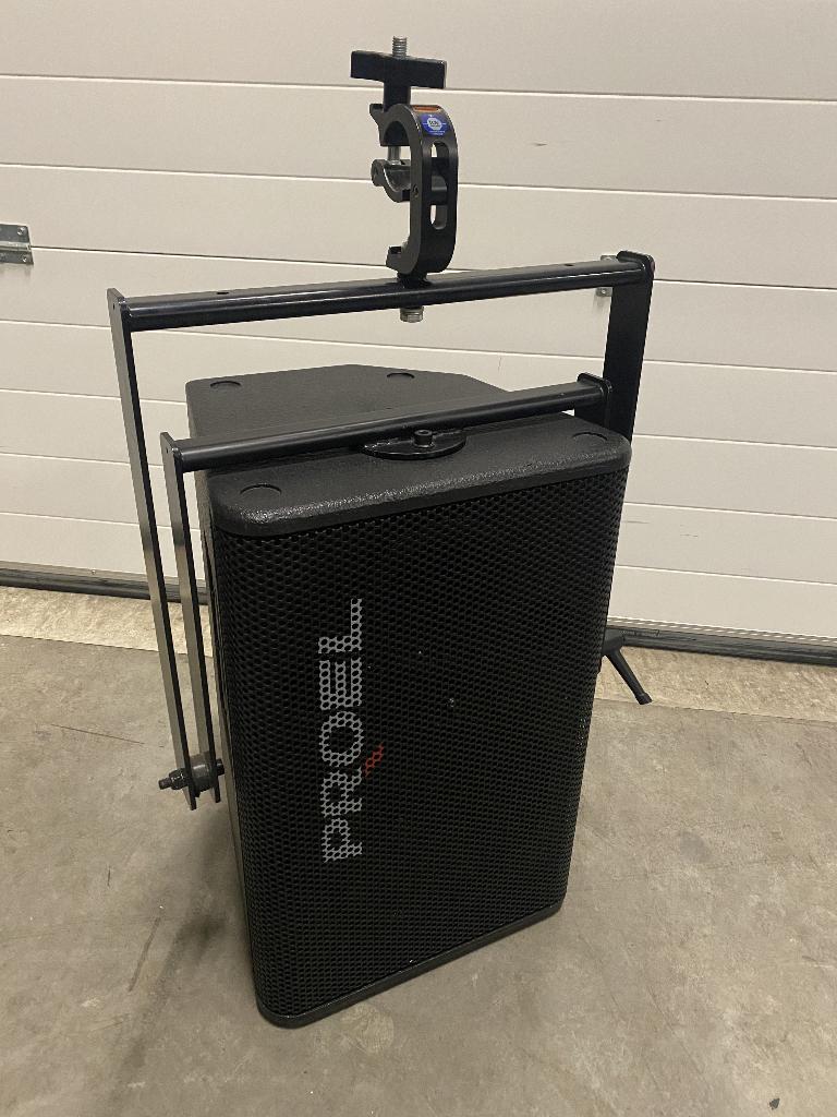 Proel TFLV 12P8 speakers + transportcover + swingbeugel, Overige merken, Gebruikt, Overige typen, Ophalen of Verzenden